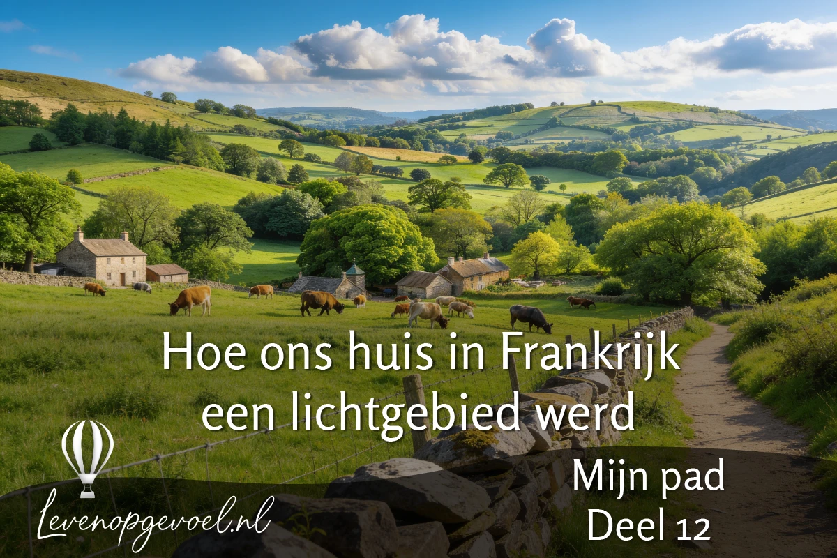 Mijn pad deel 12 – Hoe ons huis in Frankrijk een lichtgebied werd