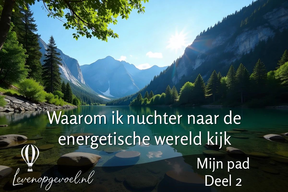 Mijn pad deel 2 – Waarom ik nuchter naar de energetische wereld kijk