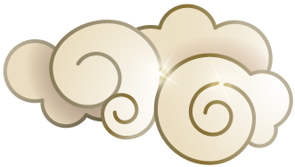 wolk gouden rand3