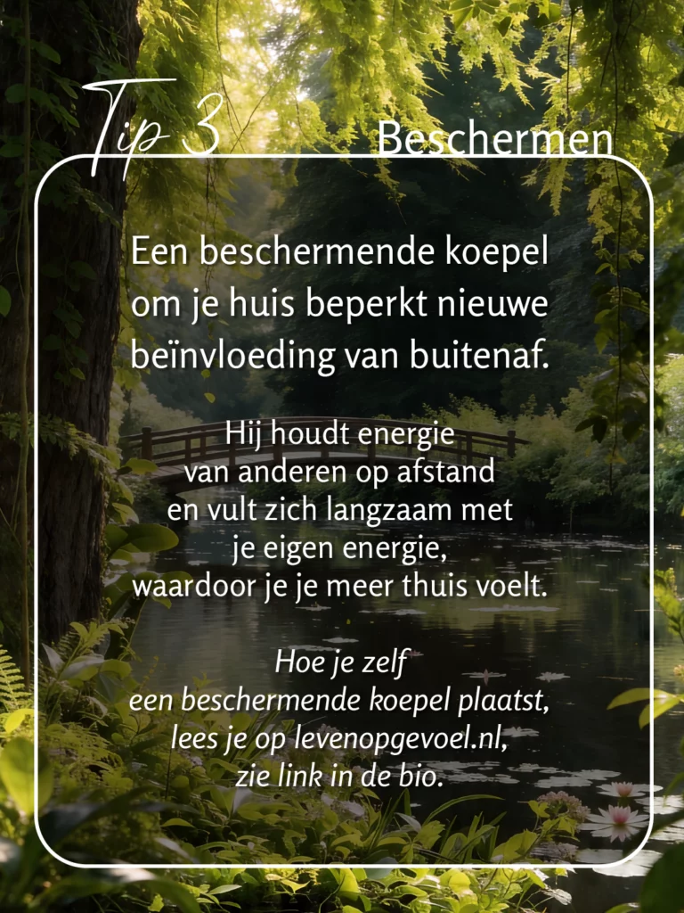 Leven op gevoel energie in huis slide 11