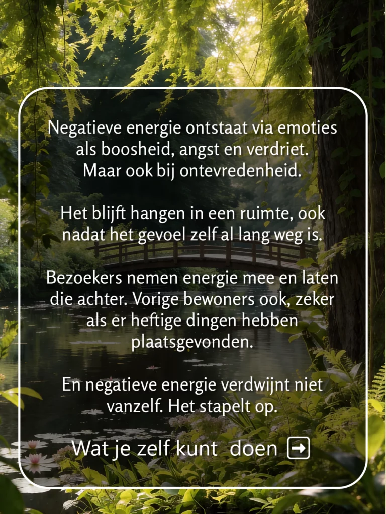 Leven op gevoel energie in huis slide 8
