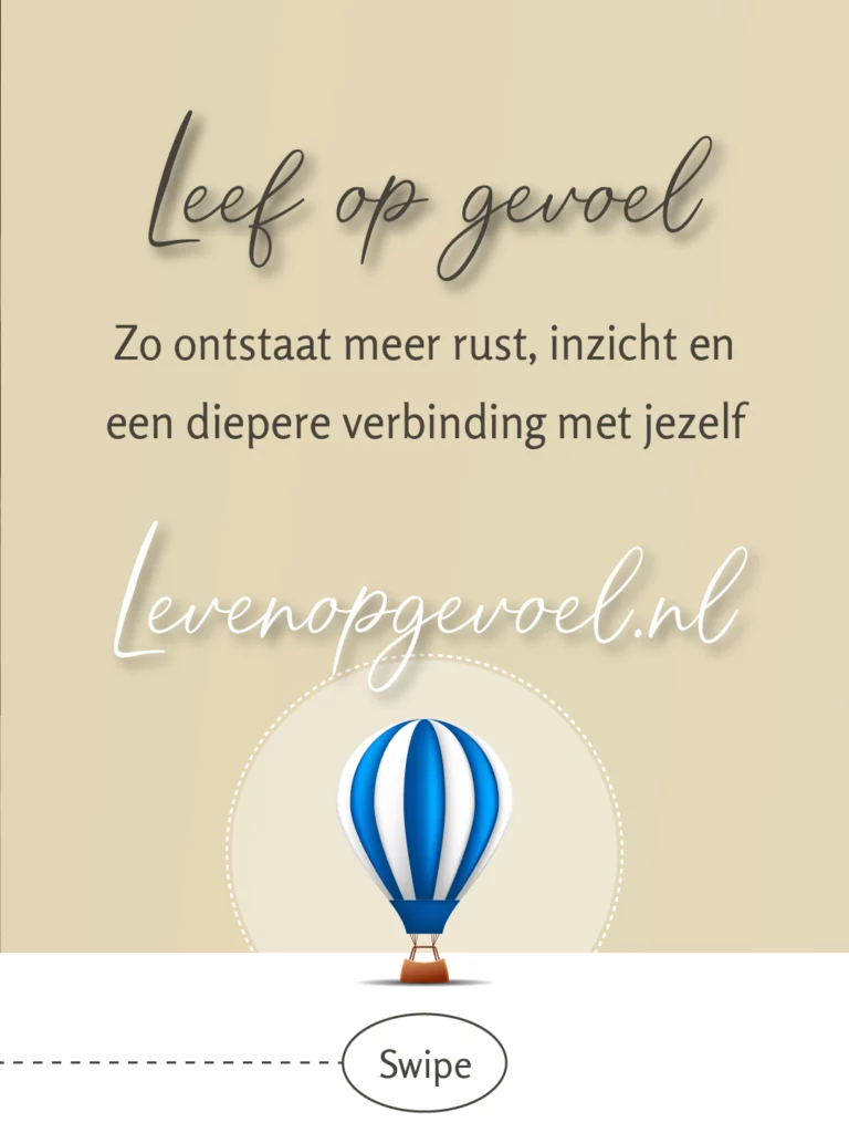 Leven op gevoel slide 10 gr