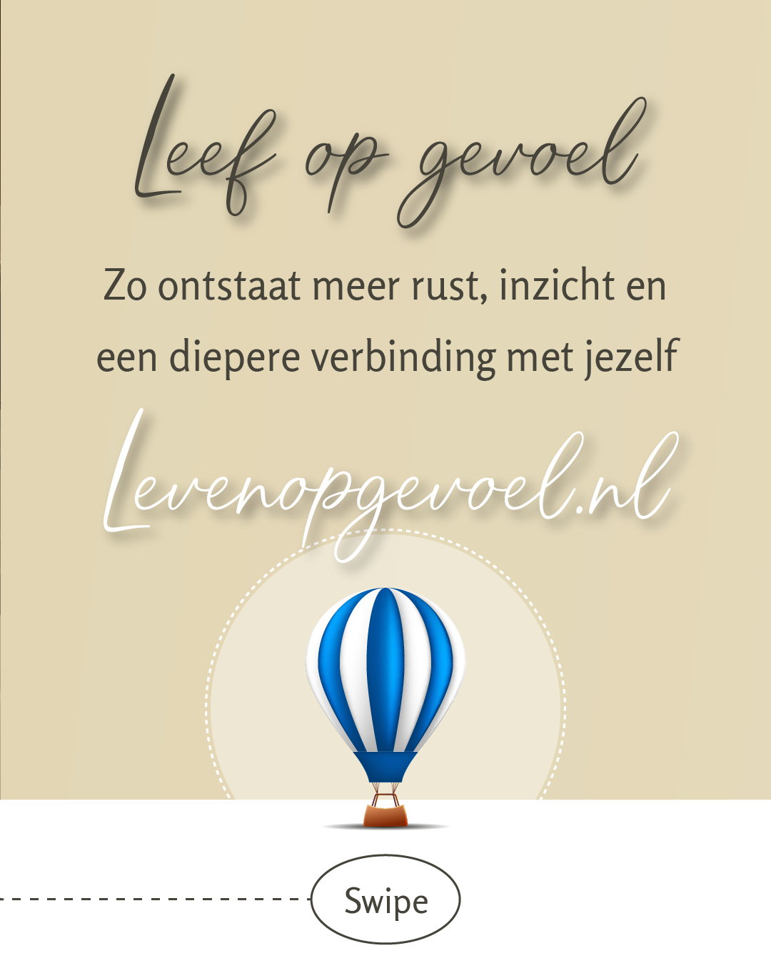 Leven op gevoel slide 10