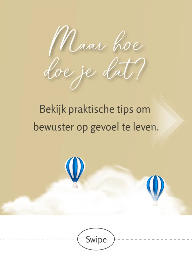 Leven op gevoel slide 4 gr