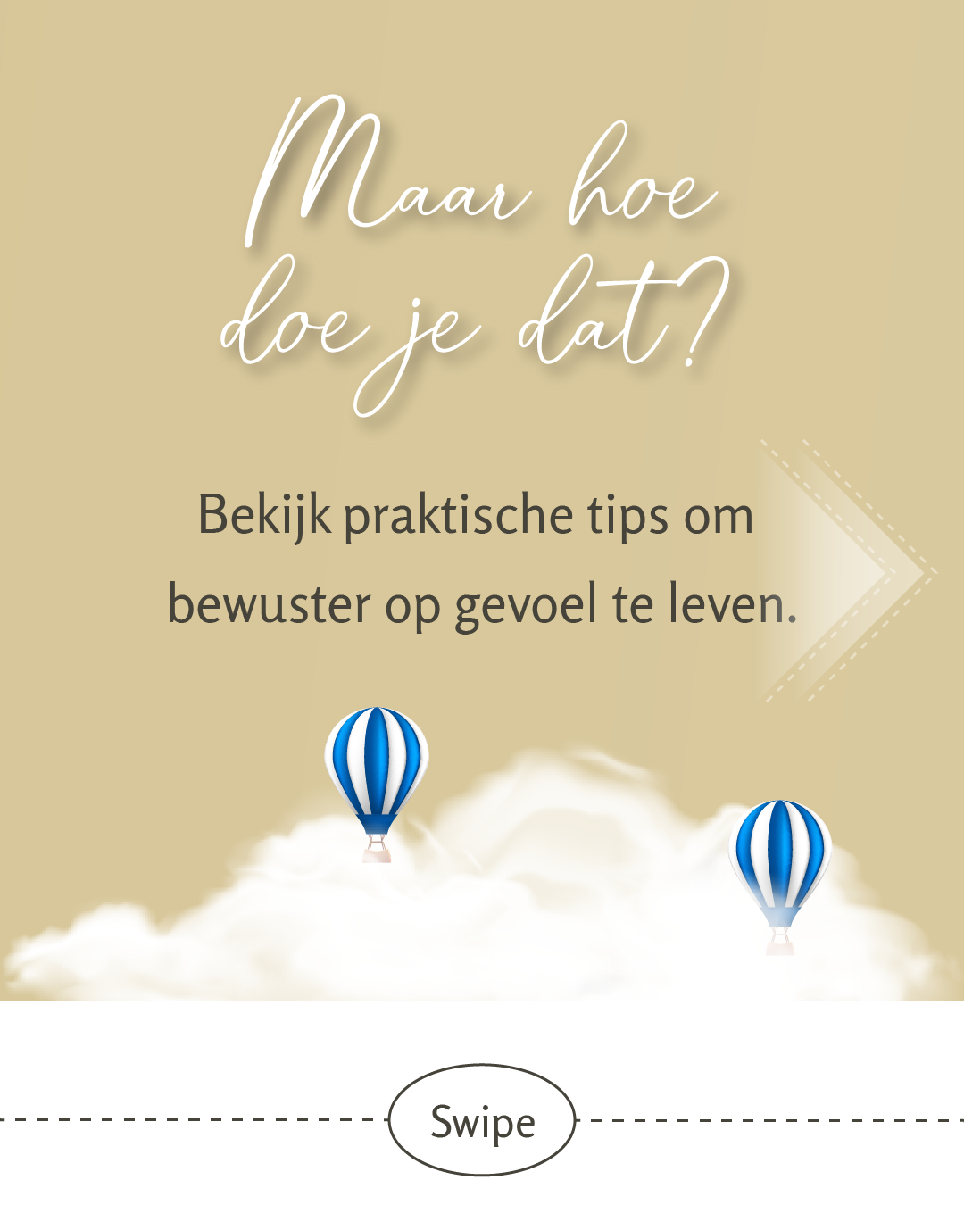 Leven op gevoel slide 4