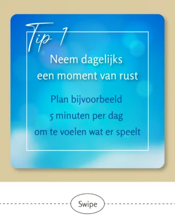 Leven op gevoel slide 5