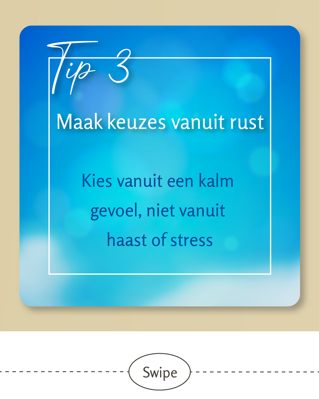 Leven op gevoel slide 7